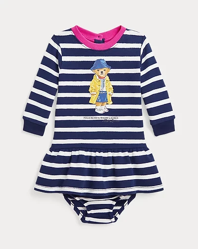 Polo Bear French Terry Dress & Bloomer