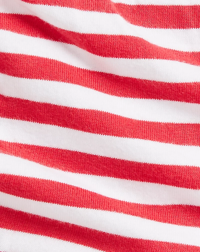 Striped Cotton Jersey Dress & Bloomer