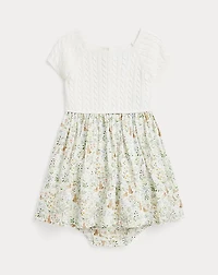 RL Baby x Riley Sheehey Dress & Bloomer
