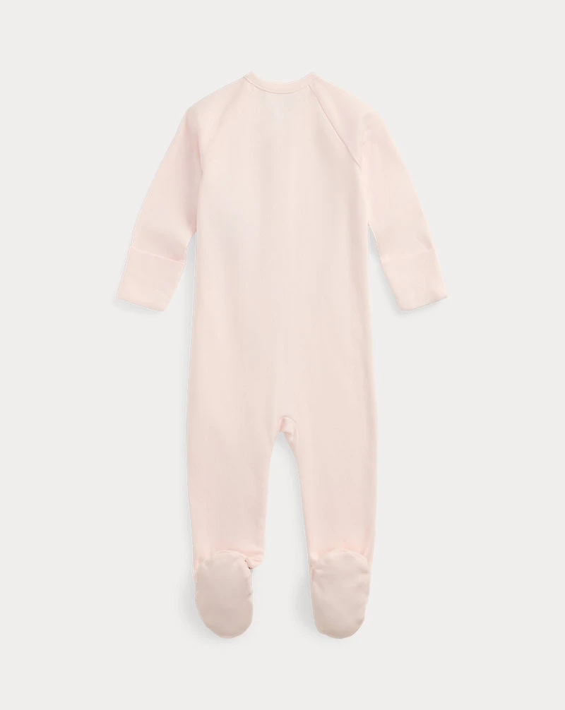 Cotton Interlock Footed Coverall