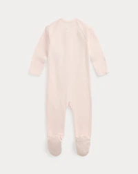 Cotton Interlock Footed Coverall