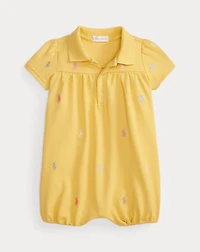 Polo Pony Stretch Mesh Shortall