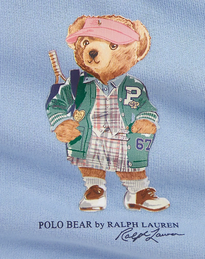 Polo Bear Ruffled Fleece Sweatshirt