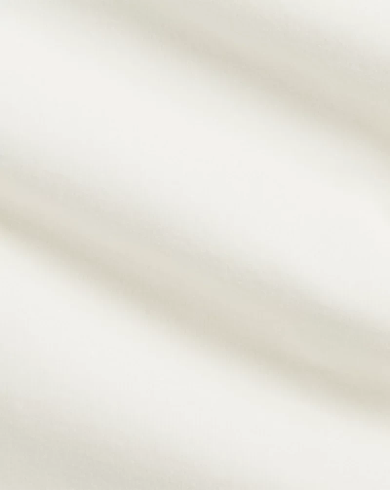 Plaid-Collar Velour Coverall