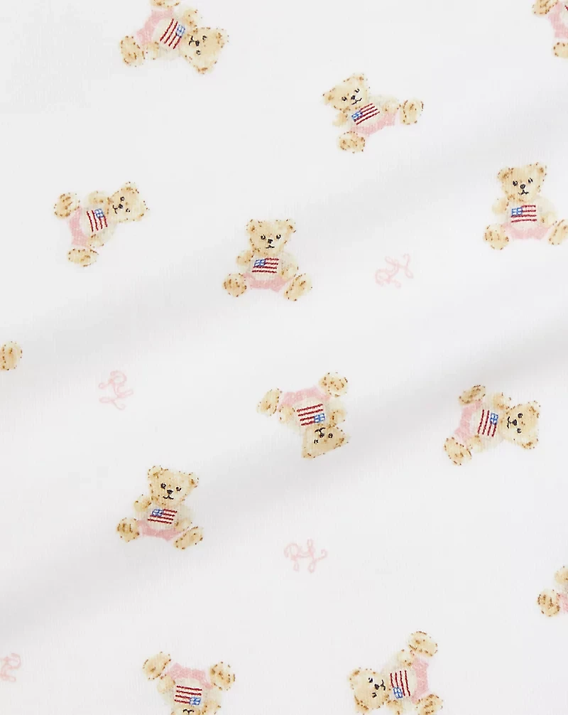 Polo Bear Cotton Bodysuit 2-Pack
