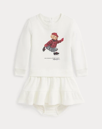 Polo Bear Fleece Dress & Bloomer