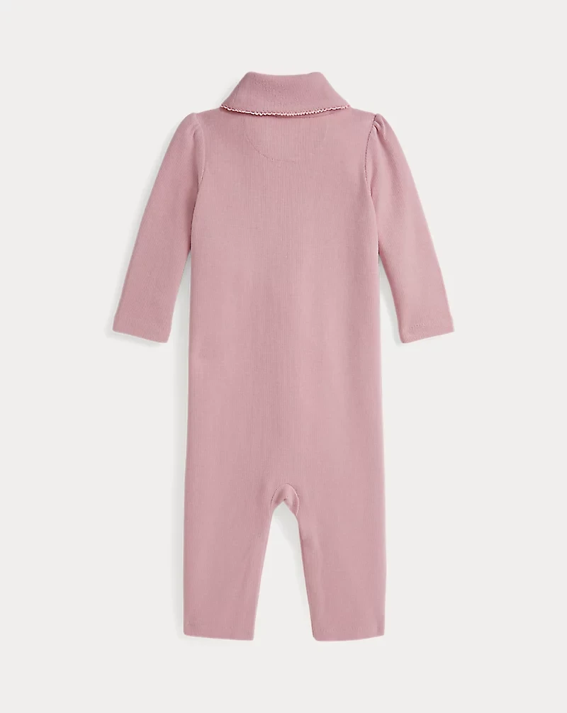 Estate-Rib Shawl-Collar Coverall