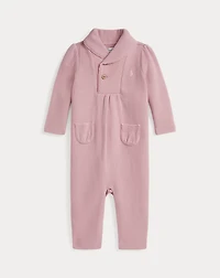 Estate-Rib Shawl-Collar Coverall