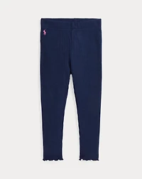 Stretch Ribbed Legging