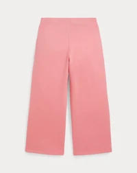 Fleece Wide-Leg Sweatpant