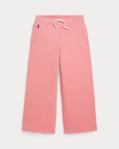 Fleece Wide-Leg Sweatpant