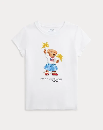Polo Bear Cotton Jersey Tee