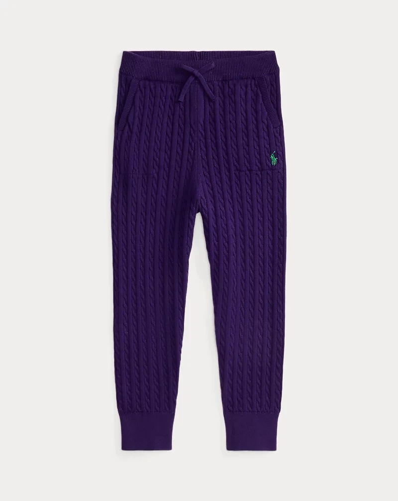 Mini-Cable Cotton Jogger Pant