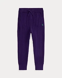 Mini-Cable Cotton Jogger Pant