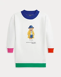Polo Bear Fleece Sweatshirt Dress