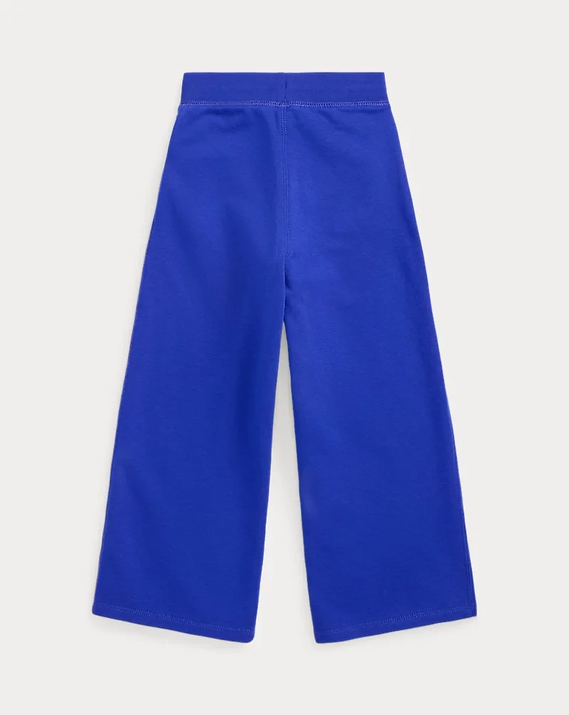 French Terry Wide-Leg Sweatpant