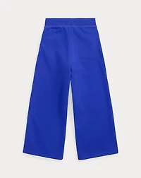 French Terry Wide-Leg Sweatpant