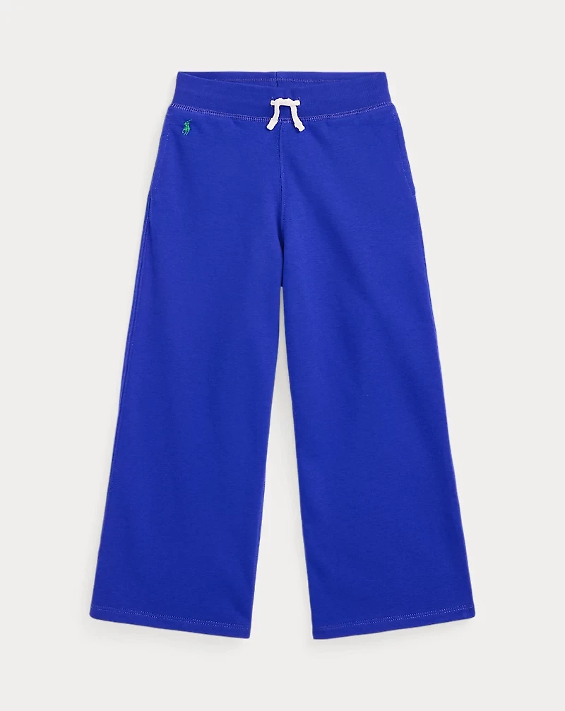 French Terry Wide-Leg Sweatpant