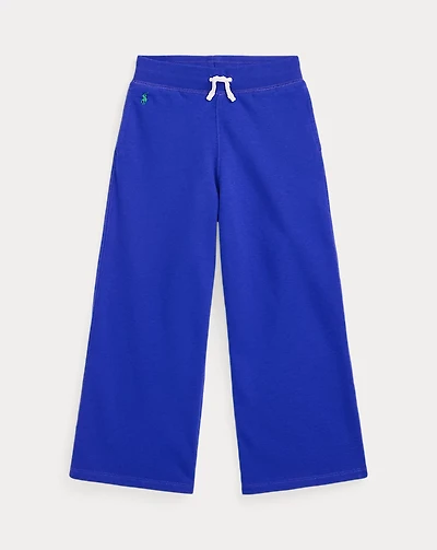 French Terry Wide-Leg Sweatpant
