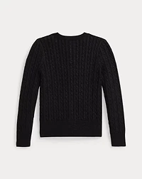 Metallic Mini-Cable Cardigan