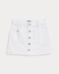 Cotton Denim Skirt