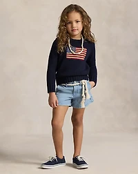 Cotton Denim Short