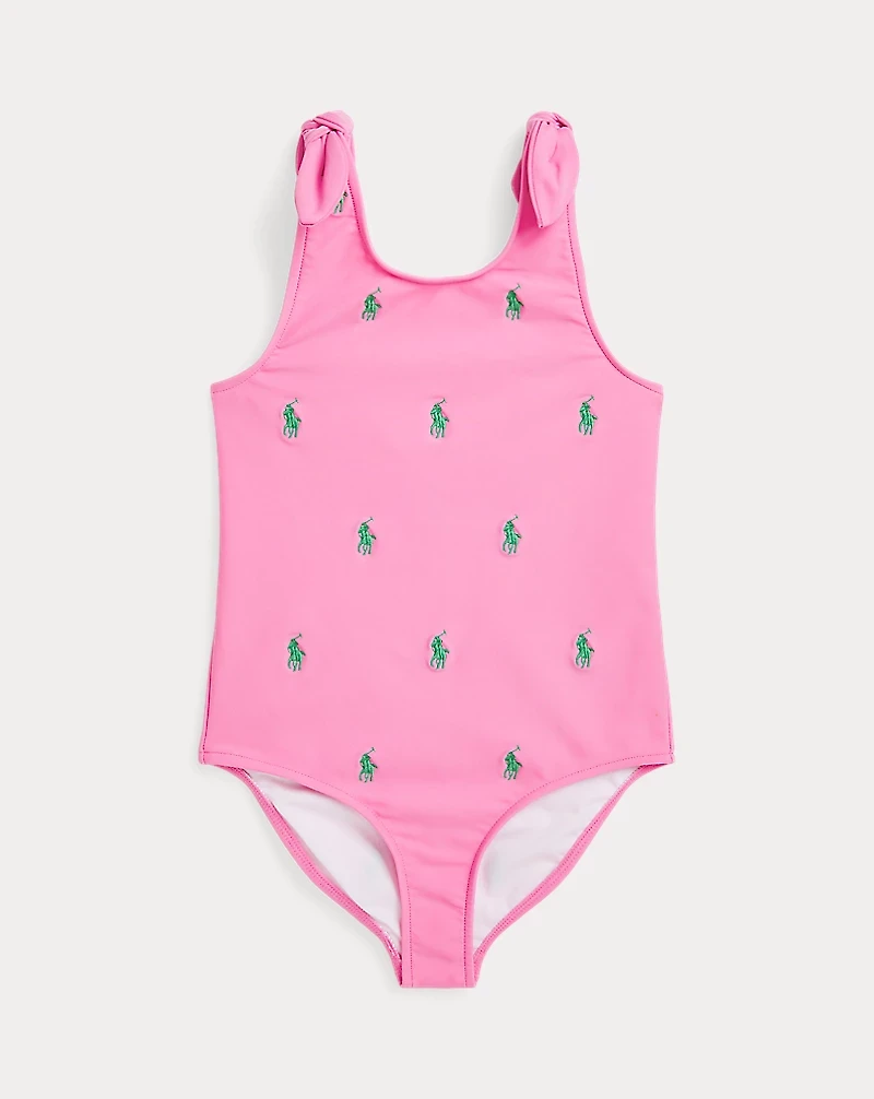 Polo Pony One-Piece Swimsuit