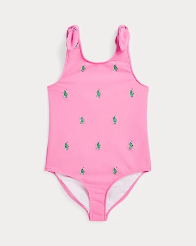 Polo Pony One-Piece Swimsuit