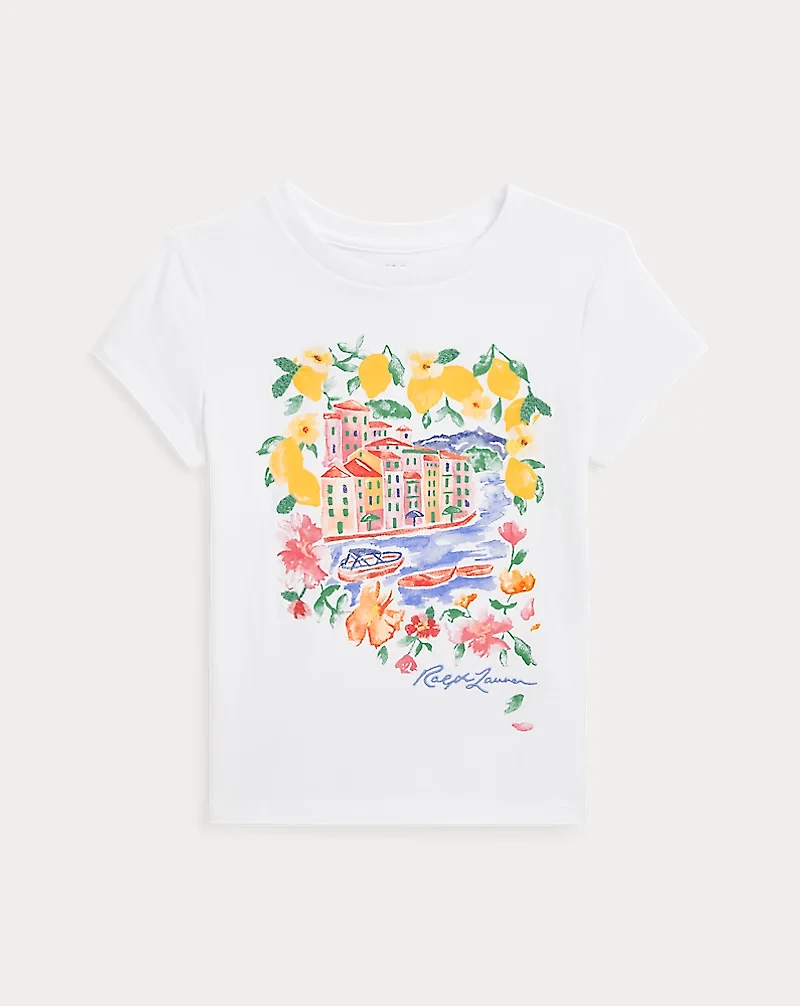 Cotton Jersey Graphic Tee