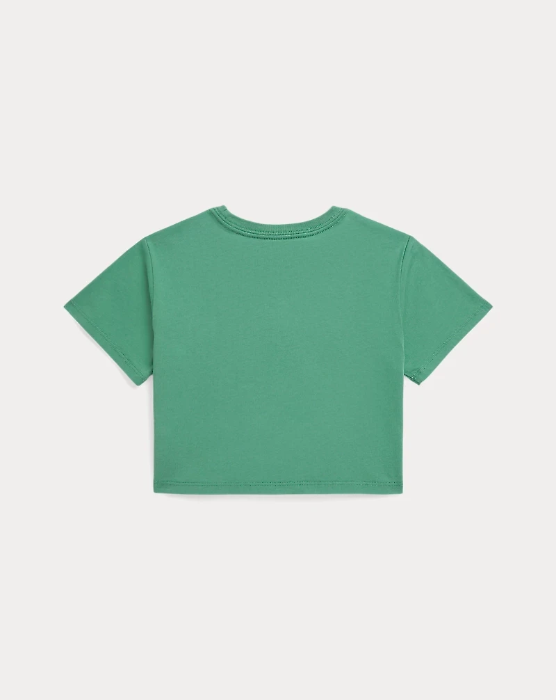 Big Pony Cotton Jersey Boxy Tee