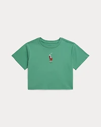 Big Pony Cotton Jersey Boxy Tee