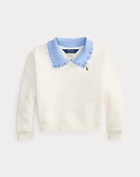 Collared Terry Sweatshirt
