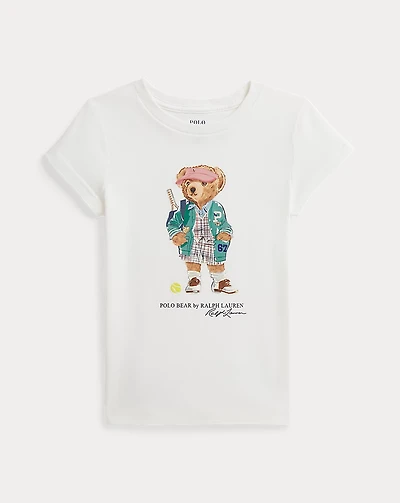 Polo Bear Cotton Jersey Tee