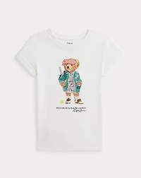 Polo Bear Cotton Jersey Tee