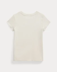 Flag-Appliqué Cotton Jersey Tee