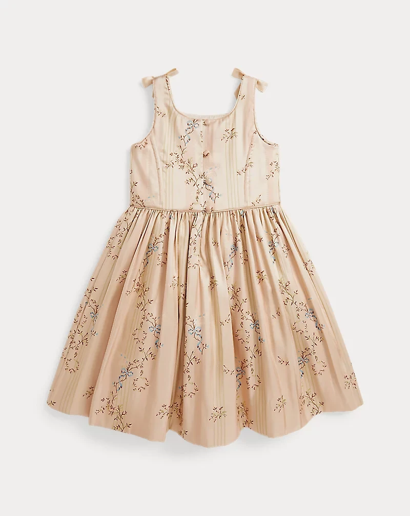 Floral Jacquard Dress
