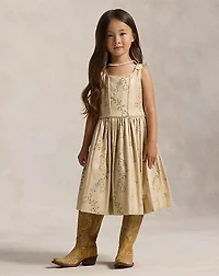 Floral Jacquard Dress