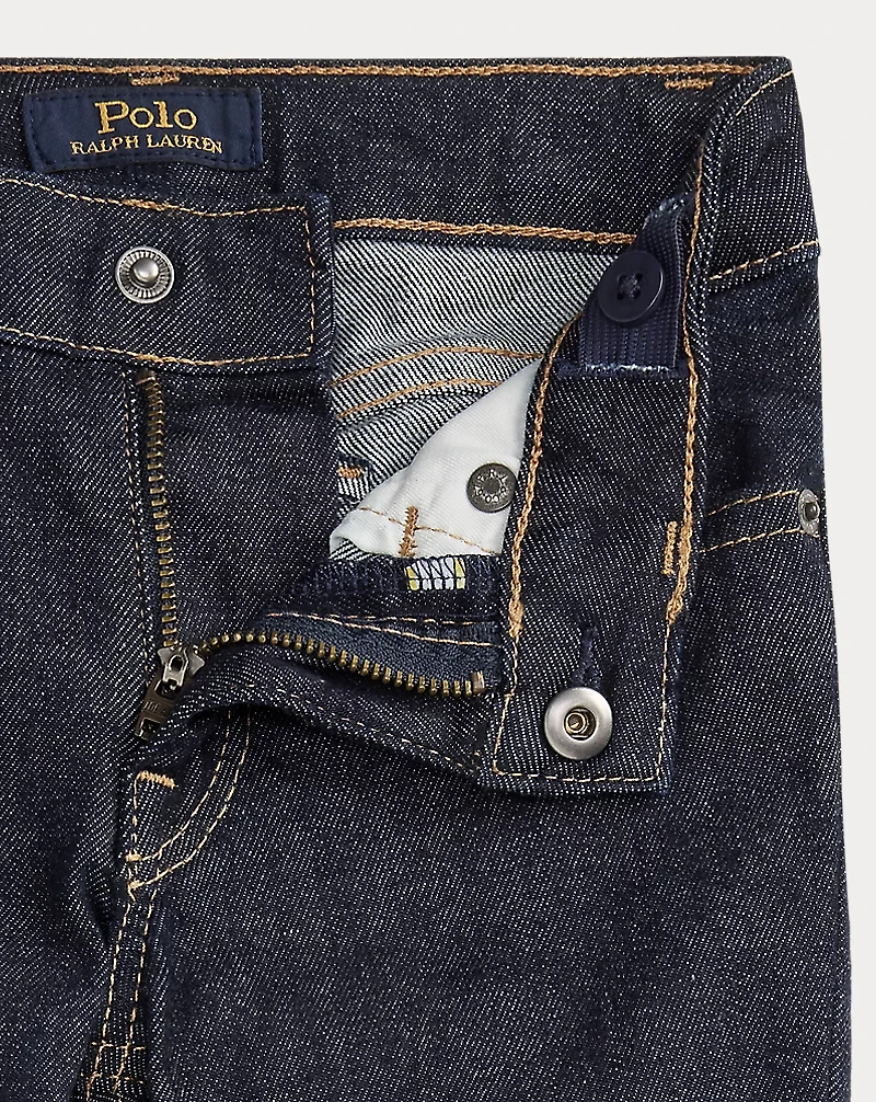 Equestrian-Inspired Denim Legging