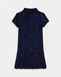 Polo Pony Stretch Mesh Dress