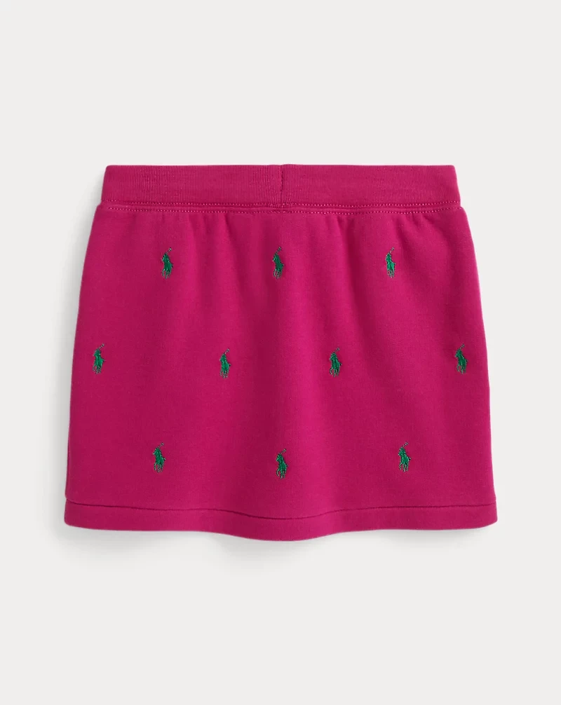 Polo Pony Fleece Skirt
