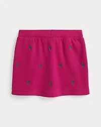 Polo Pony Fleece Skirt