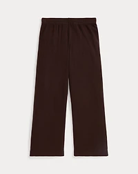 Ribbed Wide-Leg Pant