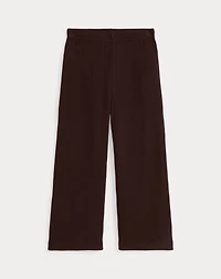 Ribbed Wide-Leg Pant