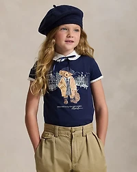 Polo Bear Cotton Jersey Tee