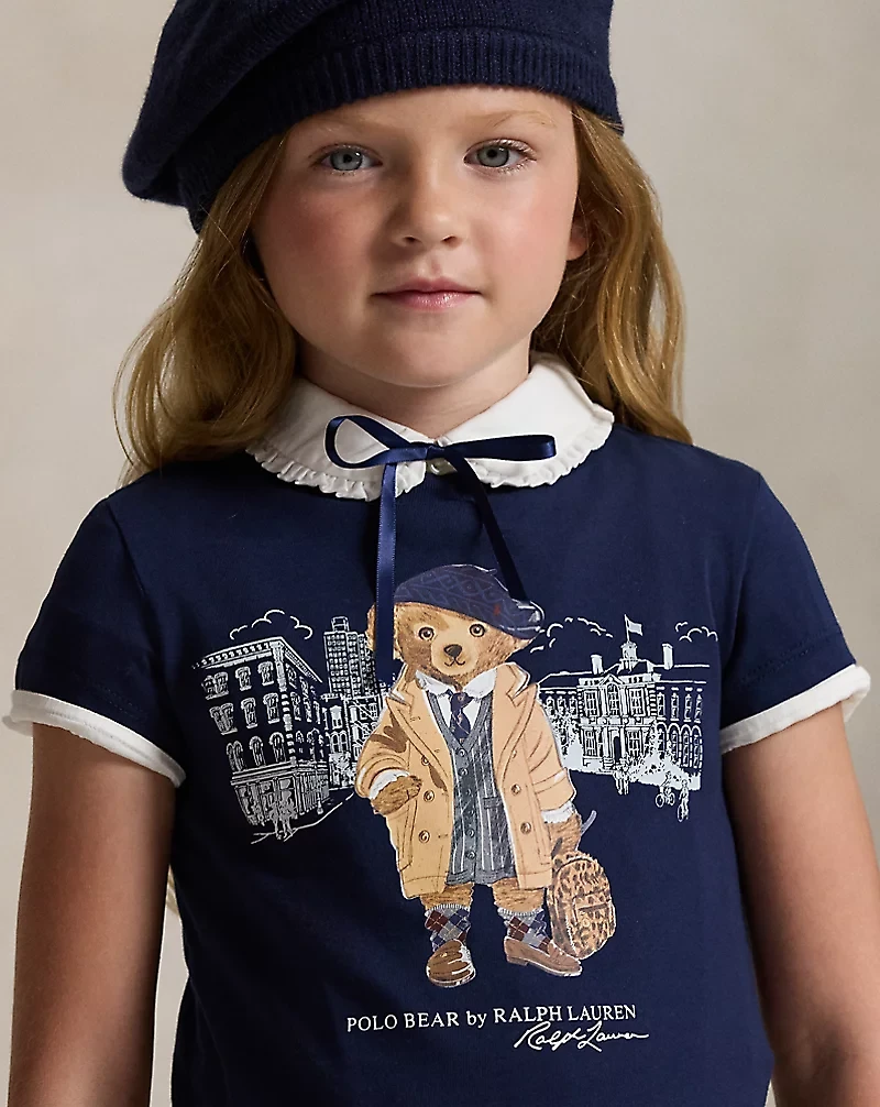 Polo Bear Cotton Jersey Tee