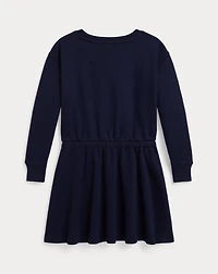 Polo Bear Fleece Sweatshirt Dress