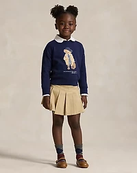 Polo Bear Fleece Boxy Sweatshirt
