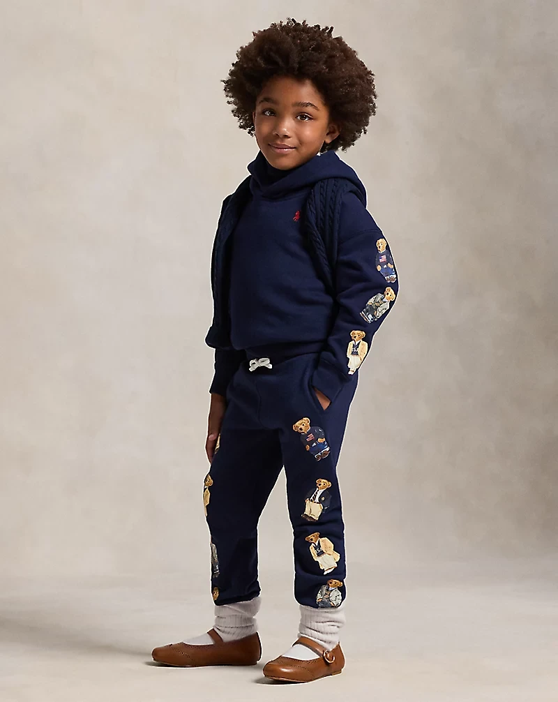 Polo Bear Fleece Hoodie
