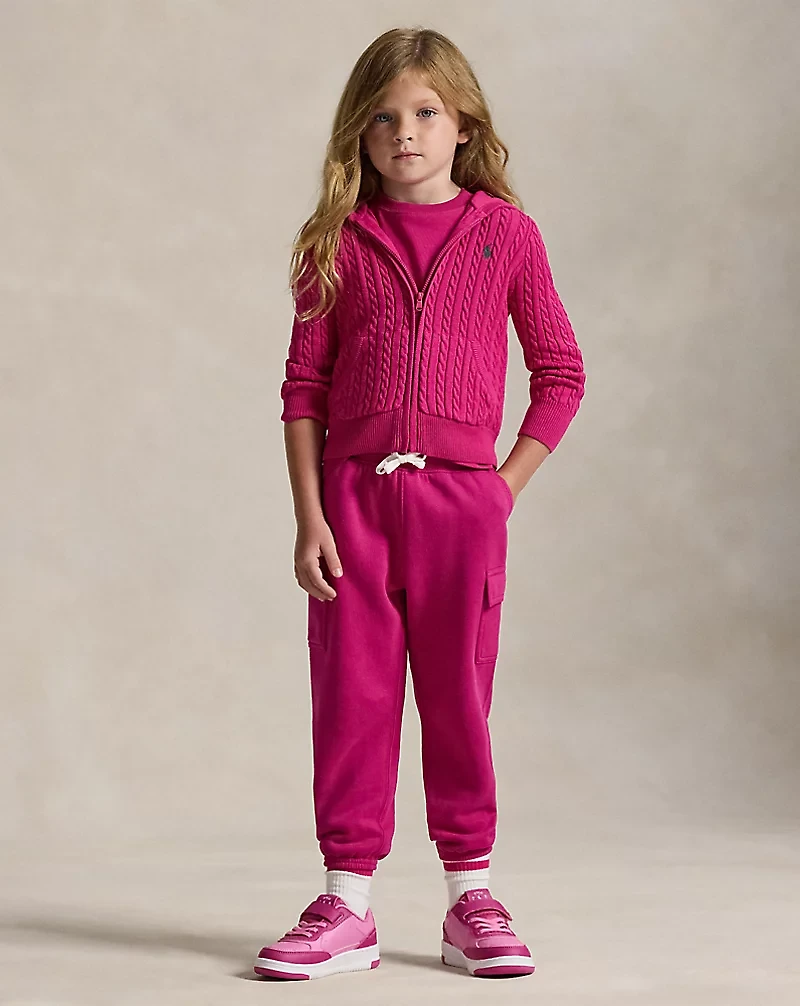 Fleece Cargo Jogger Pant