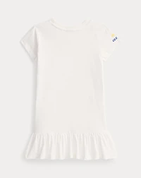 US Open Polo Bear Cotton Jersey Dress